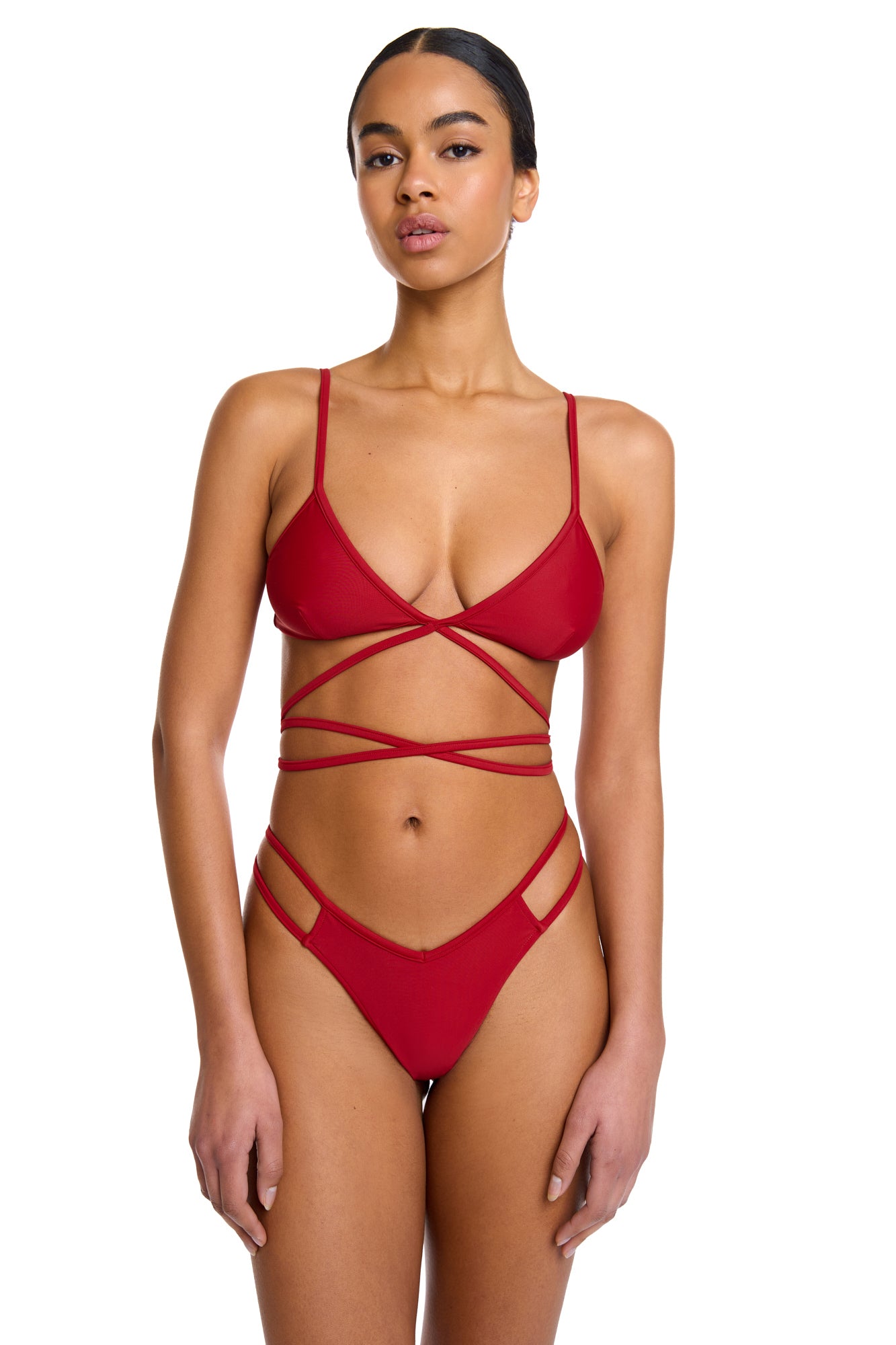 Positano Top - Red